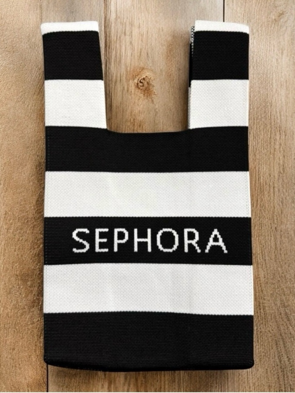 Sephora Knitted Mini Tote Bag - Limited Edition